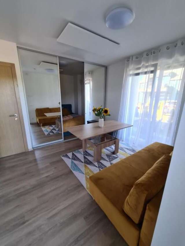 Апартаменты Vaivorykštės 7D apartamentai (su baseinu) Паланга-19